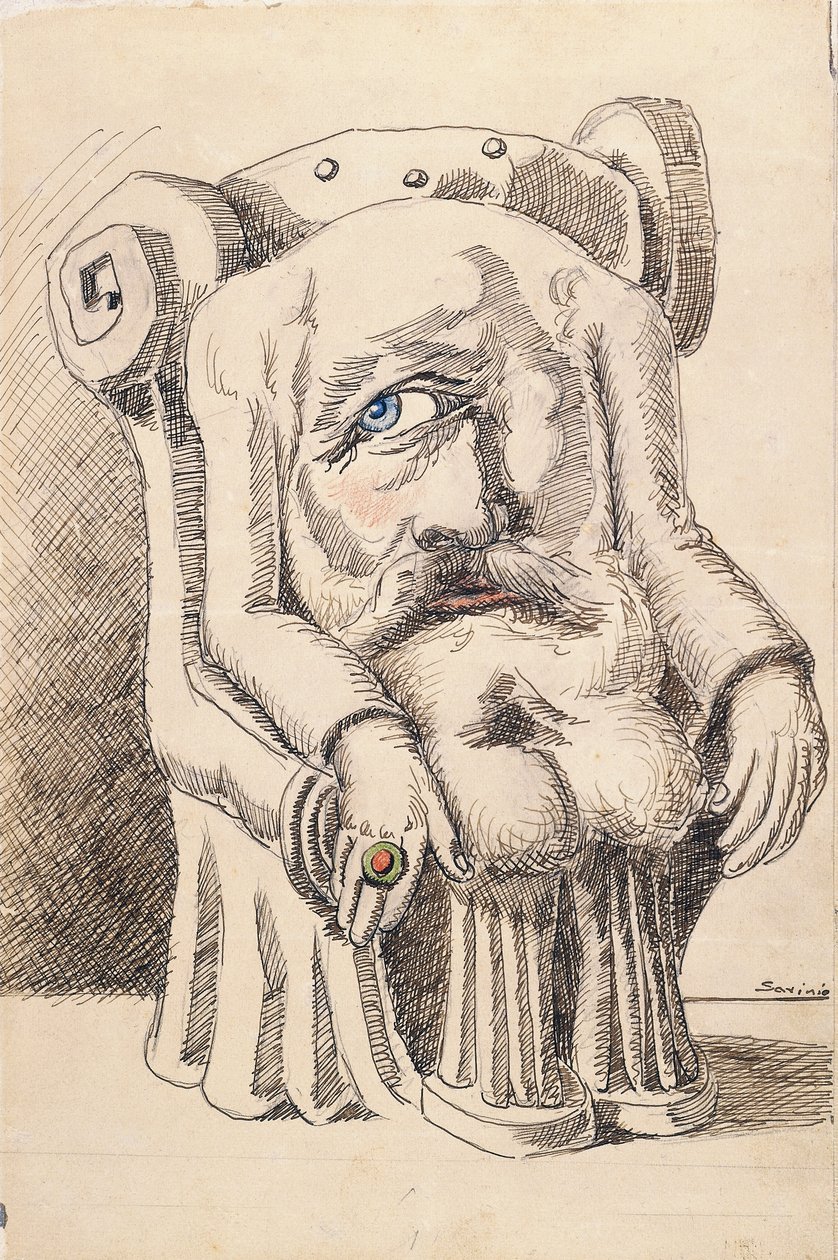 Polterbabbo autorstwa Alberto  Savinio