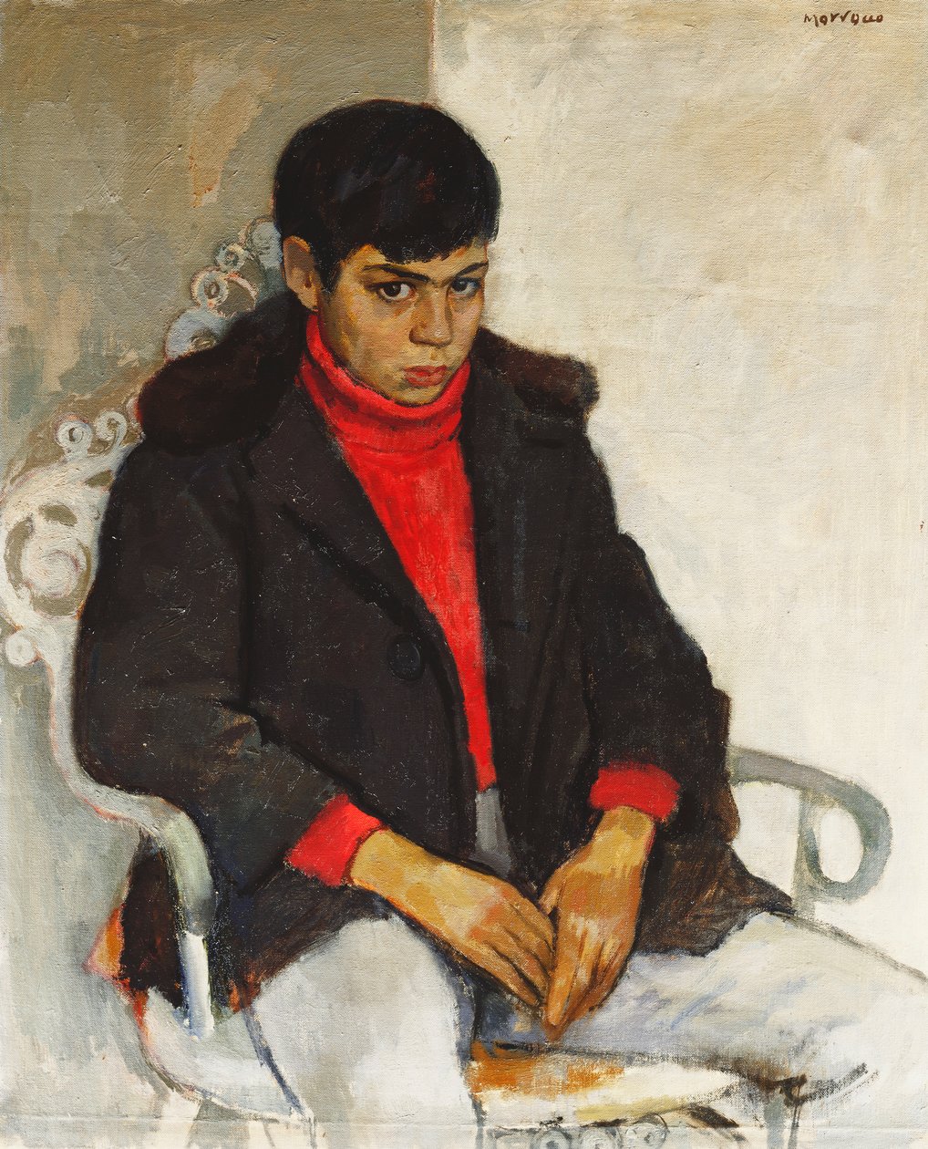 Portret Laurie Morrocco autorstwa Alberto Morrocco