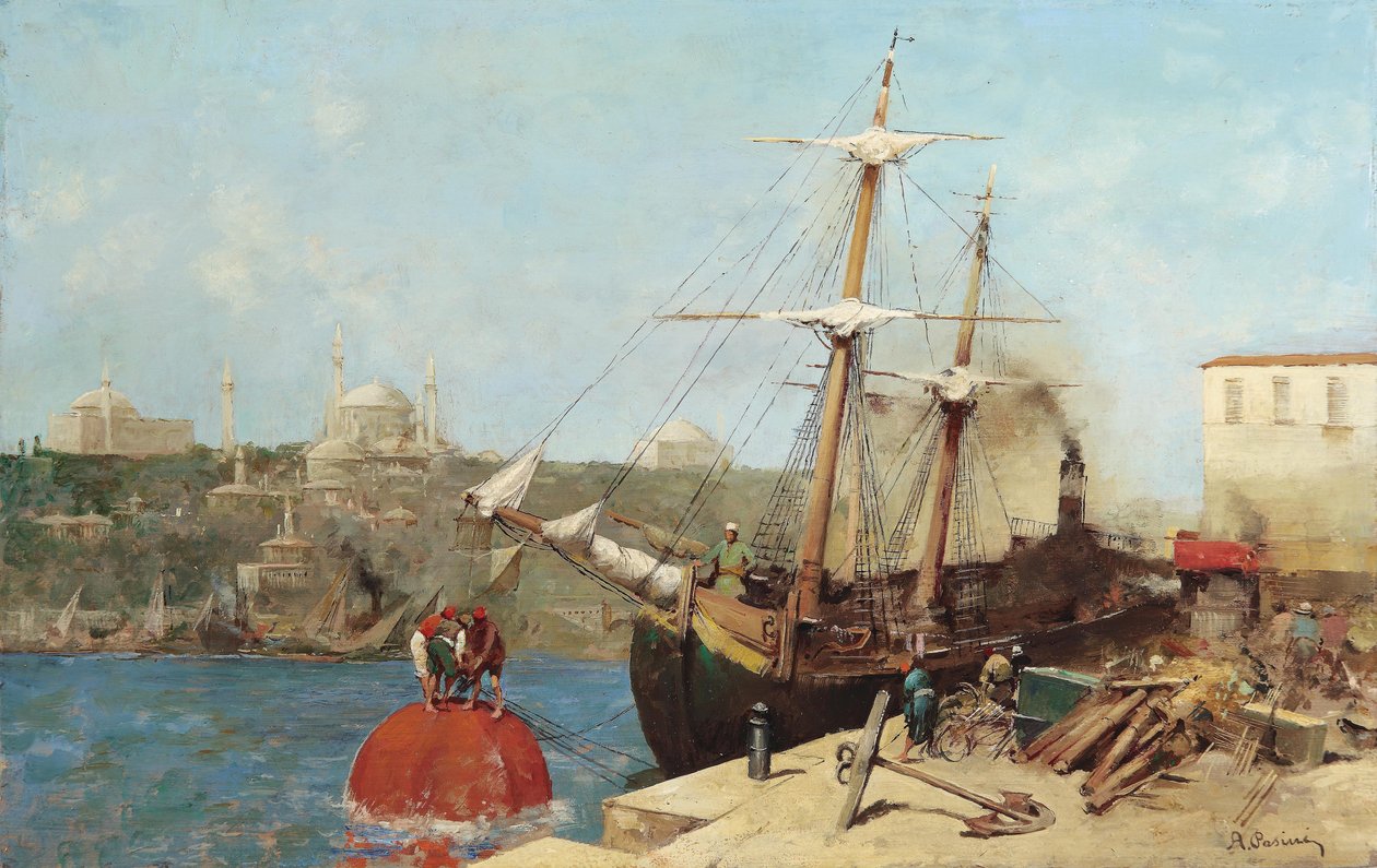 Złoty Róg, 1876 autorstwa Alberto Pasini