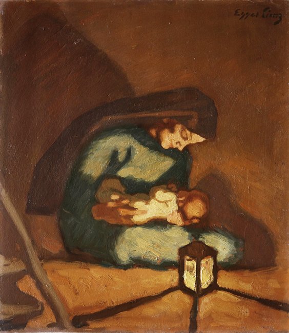 Madonna autorstwa Albin Egger Lienz