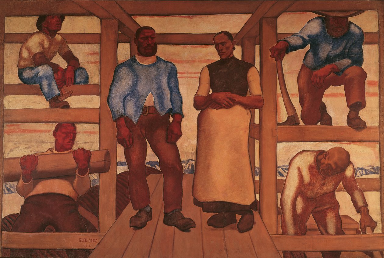 Życie autorstwa Albin Egger Lienz