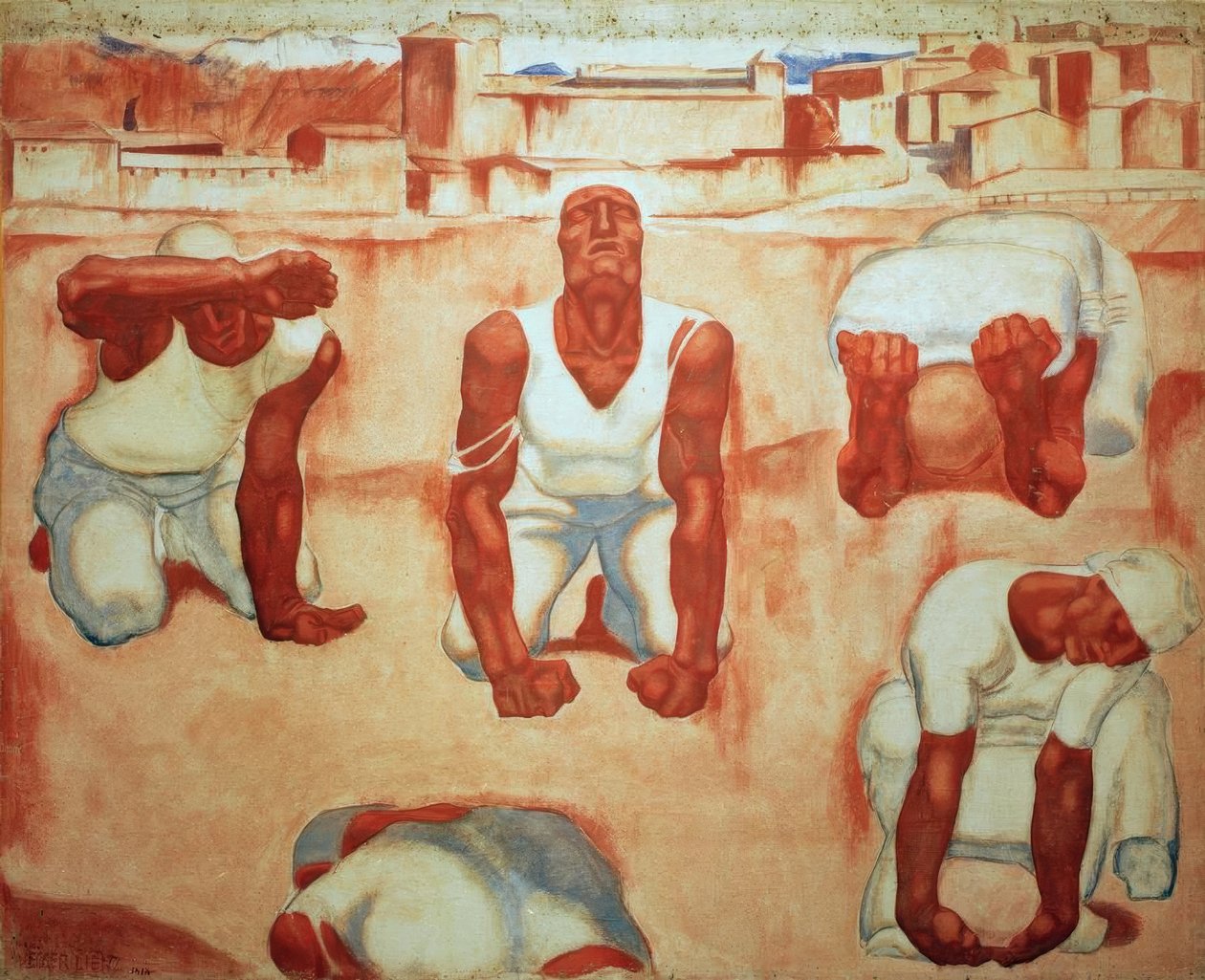 Istota ludzka autorstwa Albin Egger Lienz