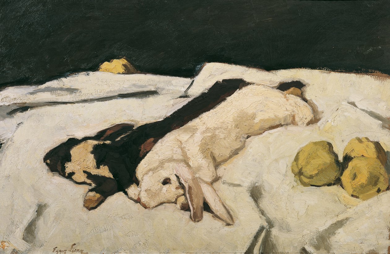 i ręce idą naprzód autorstwa Albin Egger Lienz