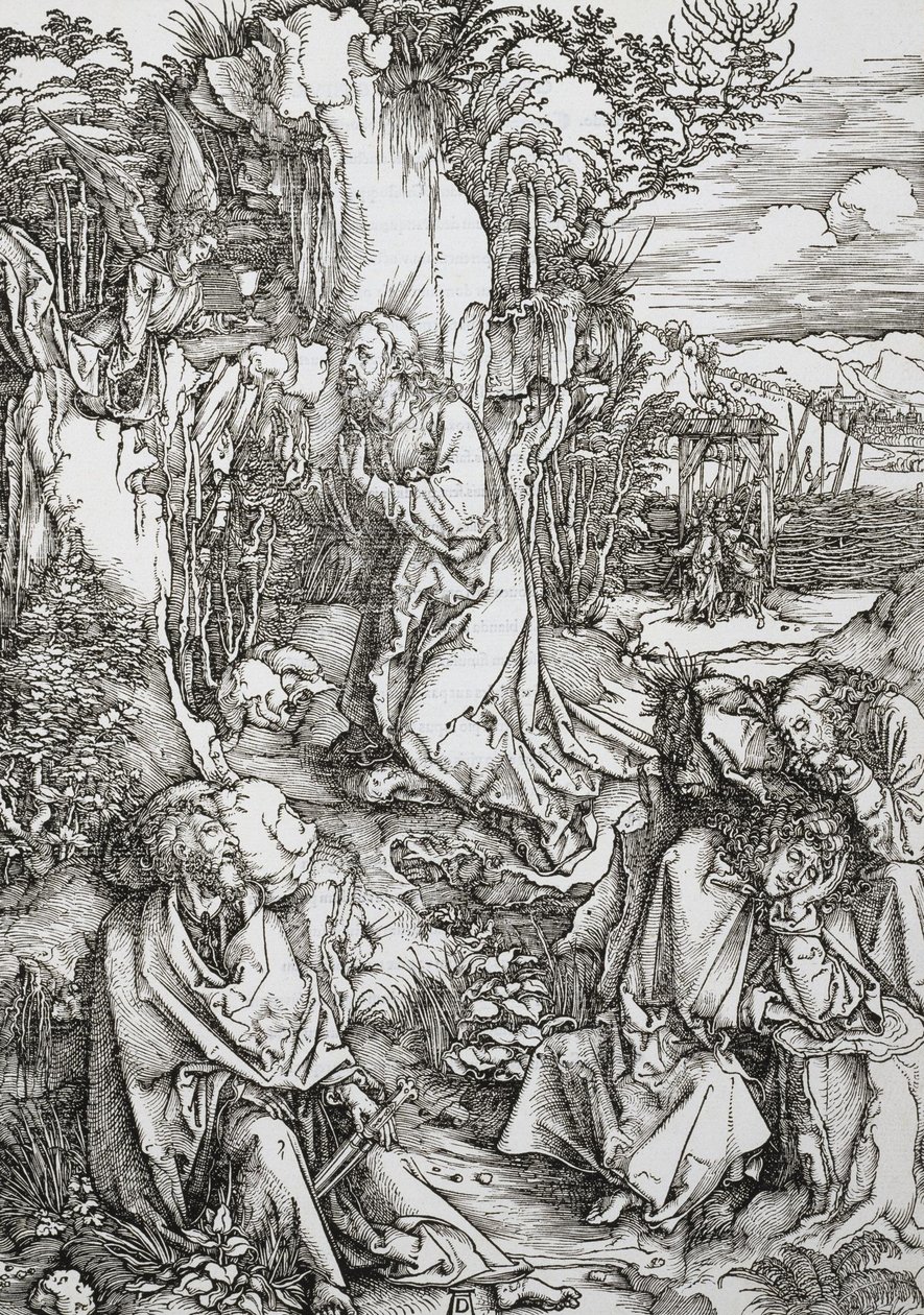 Agonia w ogrodzie autorstwa Albrecht Dürer