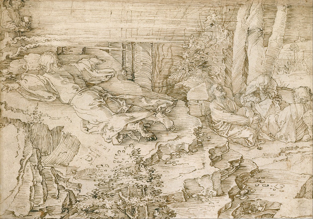 Agonia w ogrodzie autorstwa Albrecht Dürer