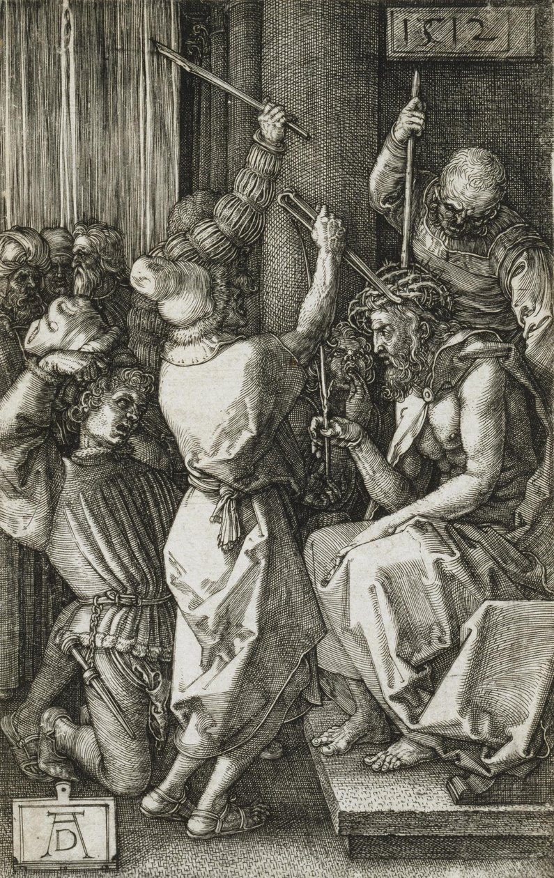 Chrystus ukoronowany cierniem autorstwa Albrecht Dürer
