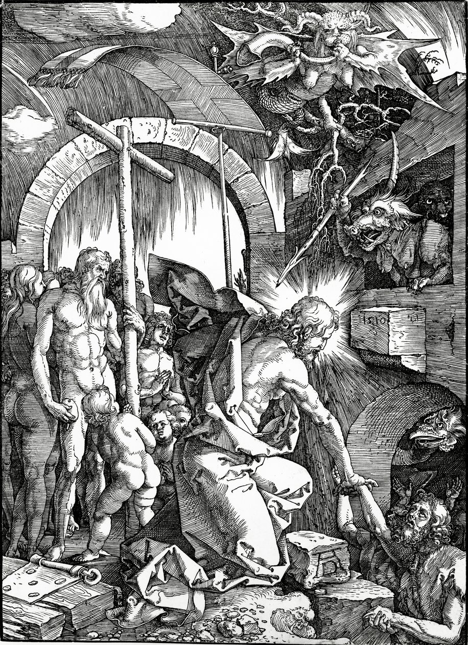 Zejście Chrystusa do otchłani, 1510 autorstwa Albrecht Dürer
