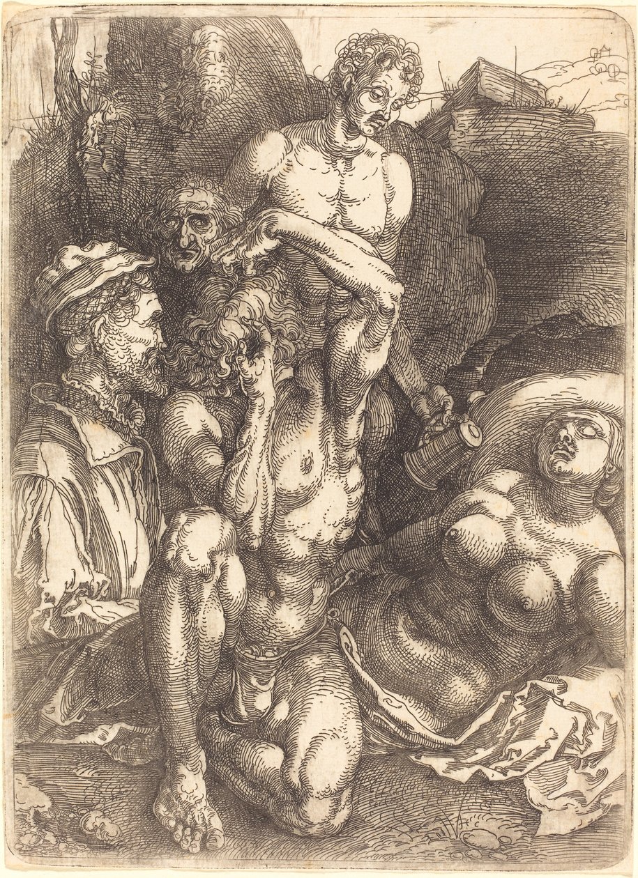 Zdesperowany człowiek autorstwa Albrecht Dürer