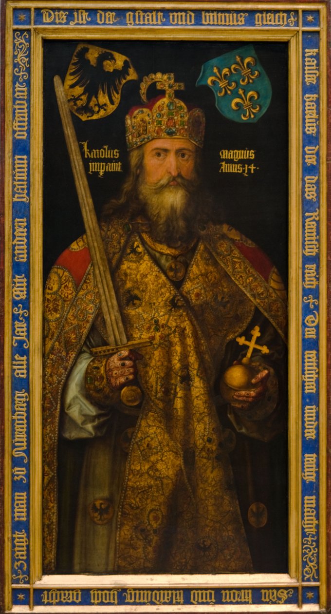 Cesarz Karol Wielki autorstwa Albrecht Dürer