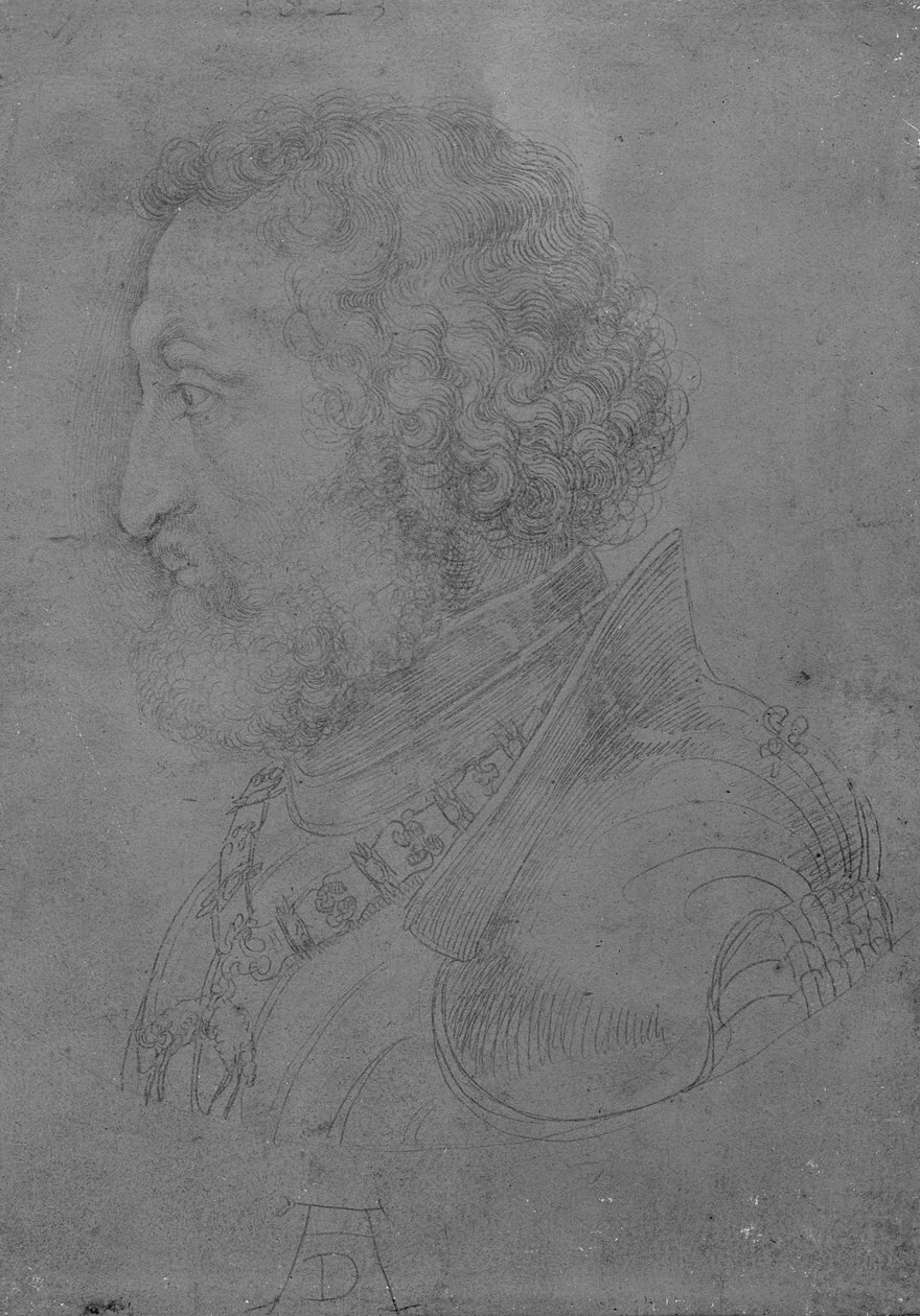 Fryderyk II Ren, elektor palatyn, 1523 autorstwa Albrecht Dürer