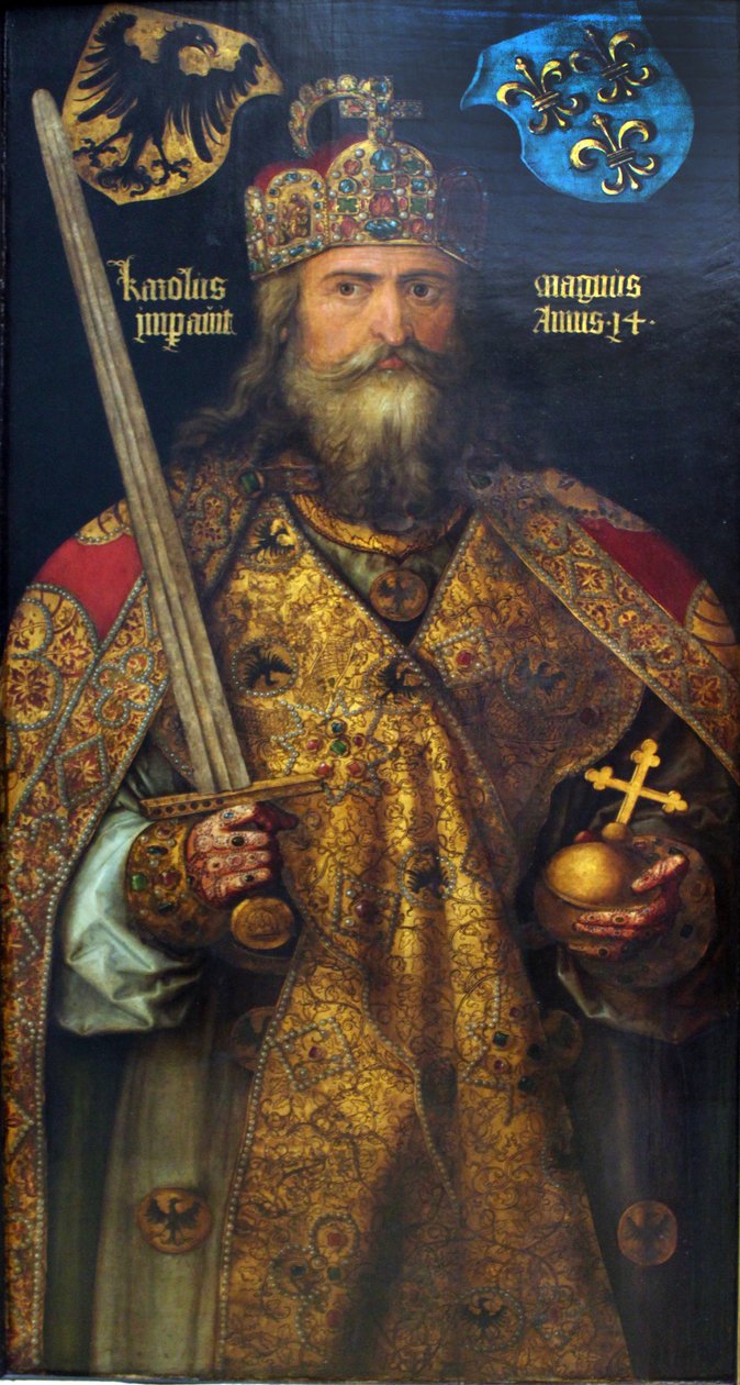 Cesarz Karol Wielki autorstwa Albrecht Dürer
