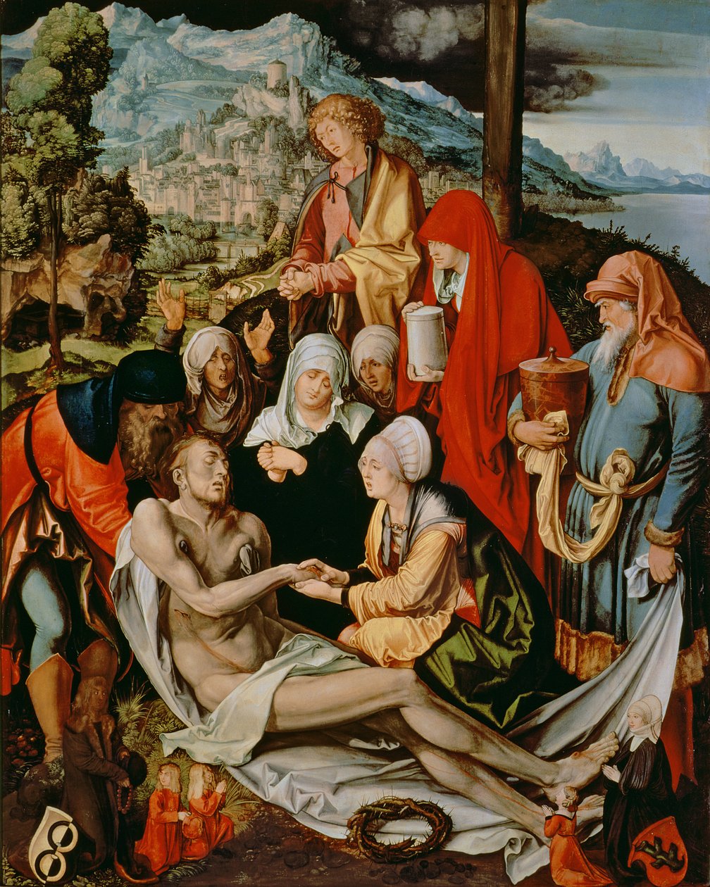 Христийн төлөөх гашуудал, 1500-03 поли autorstwa Albrecht Dürer