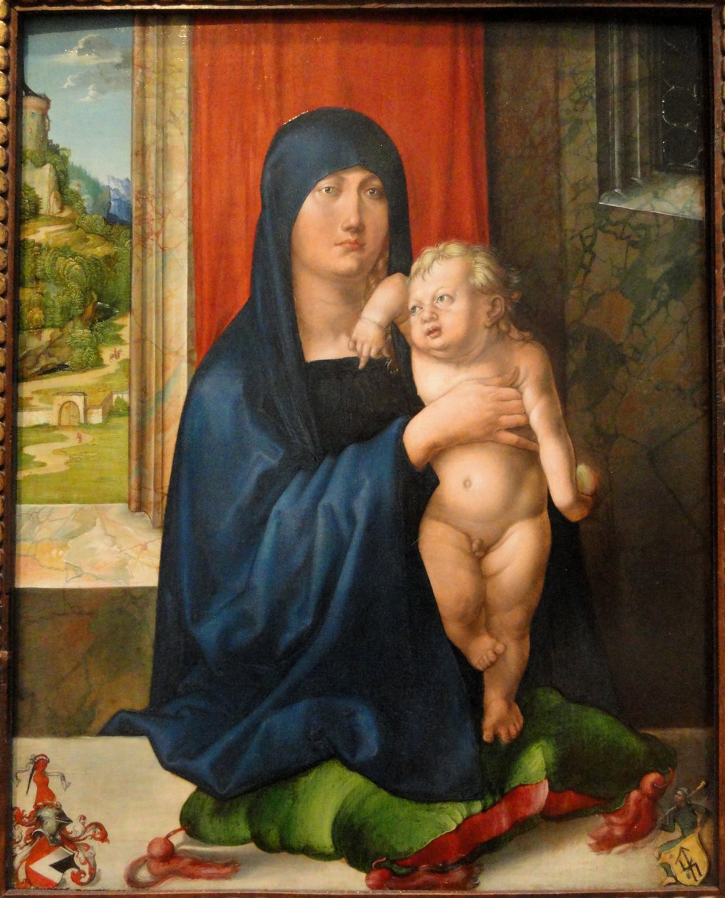 Madonna z Dzieciątkiem autorstwa Albrecht Dürer
