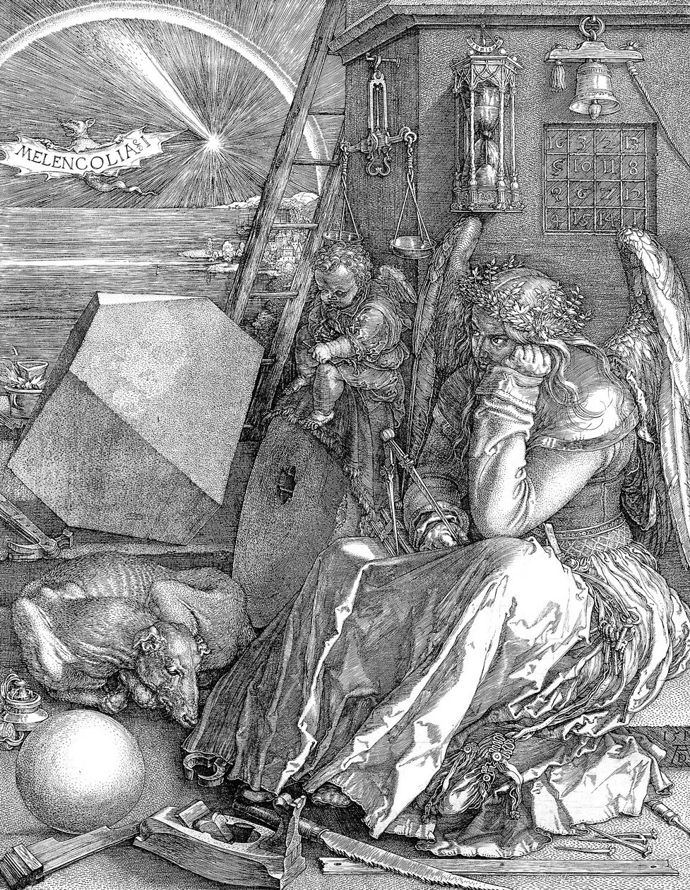 Melencolia I autorstwa Albrecht Dürer