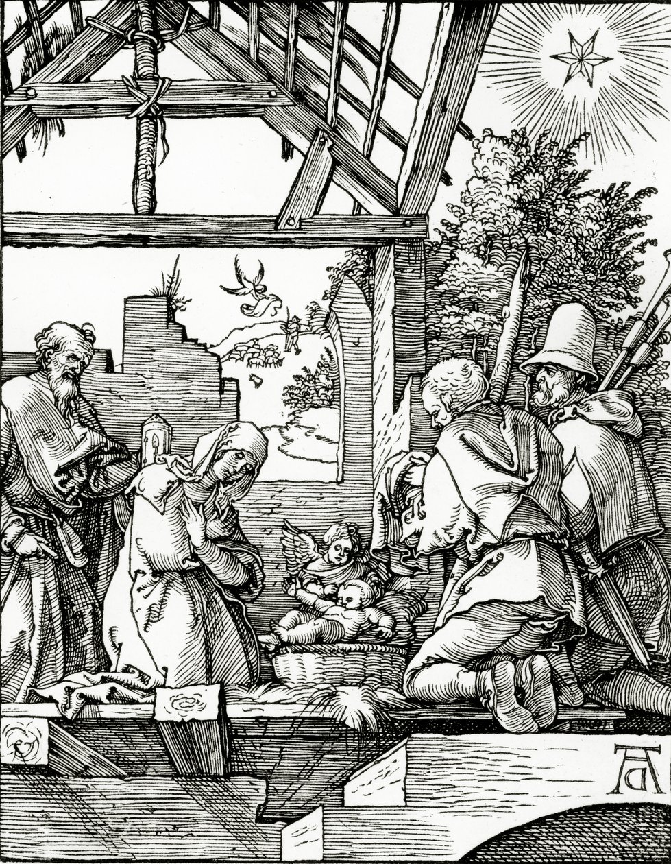 Narodzenia Pańskiego, 1510 autorstwa Albrecht Dürer