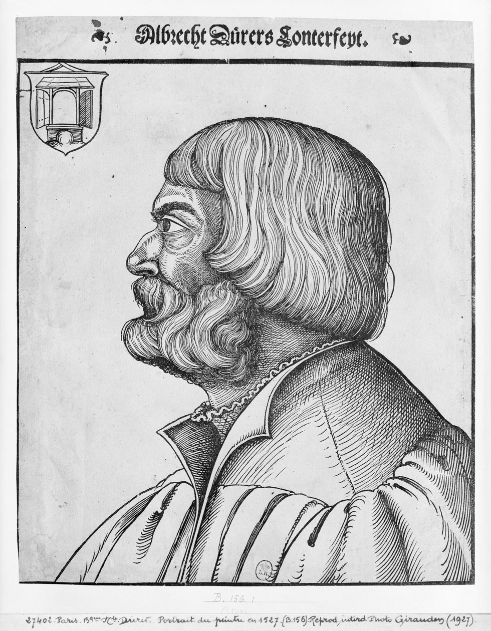Autoportret, 1527 autorstwa Albrecht Dürer