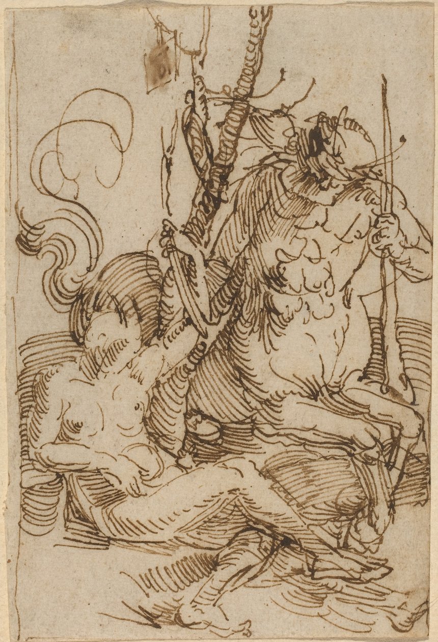 Rodzina Centaurów autorstwa Albrecht Dürer