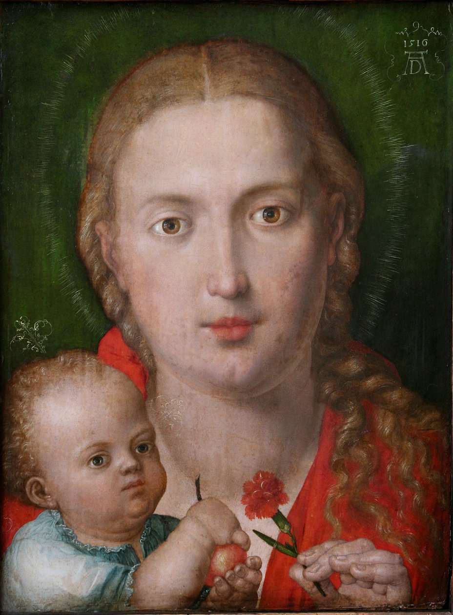 Madonna Goździka autorstwa Albrecht Dürer