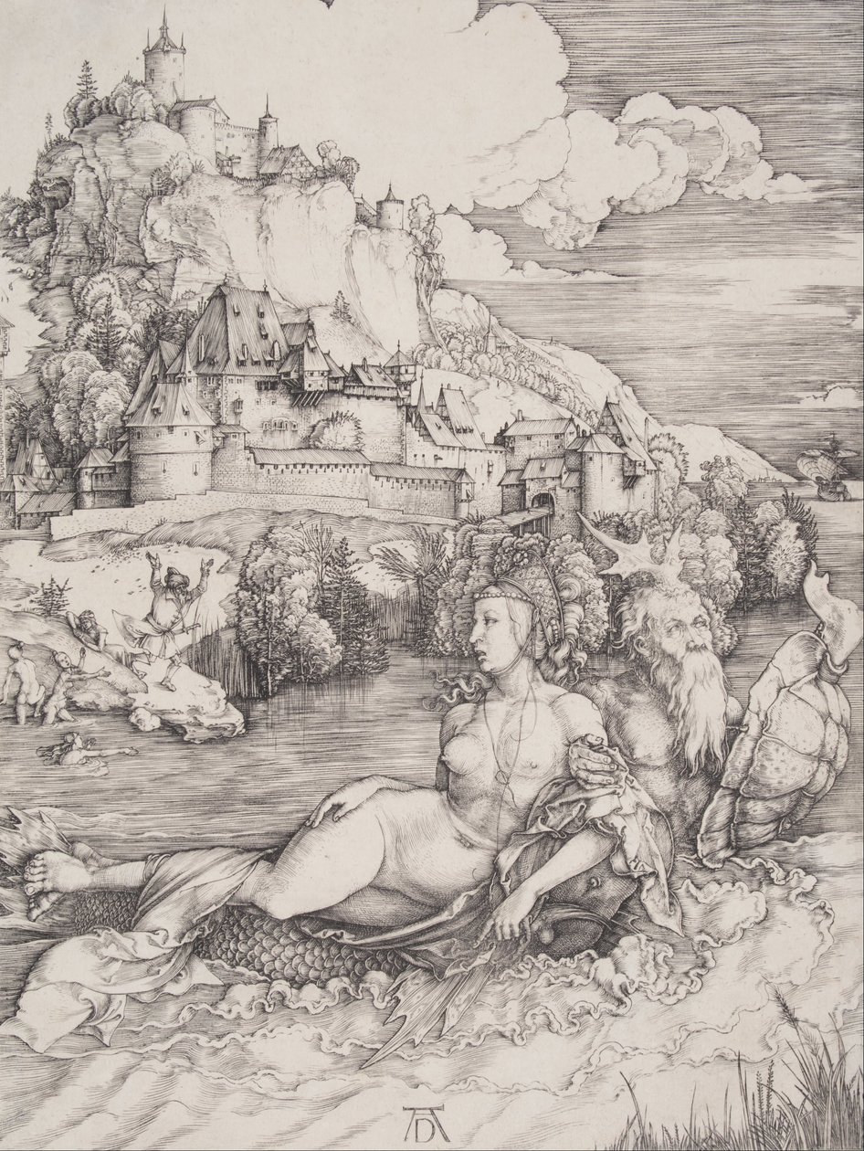 Morski potwór autorstwa Albrecht Dürer