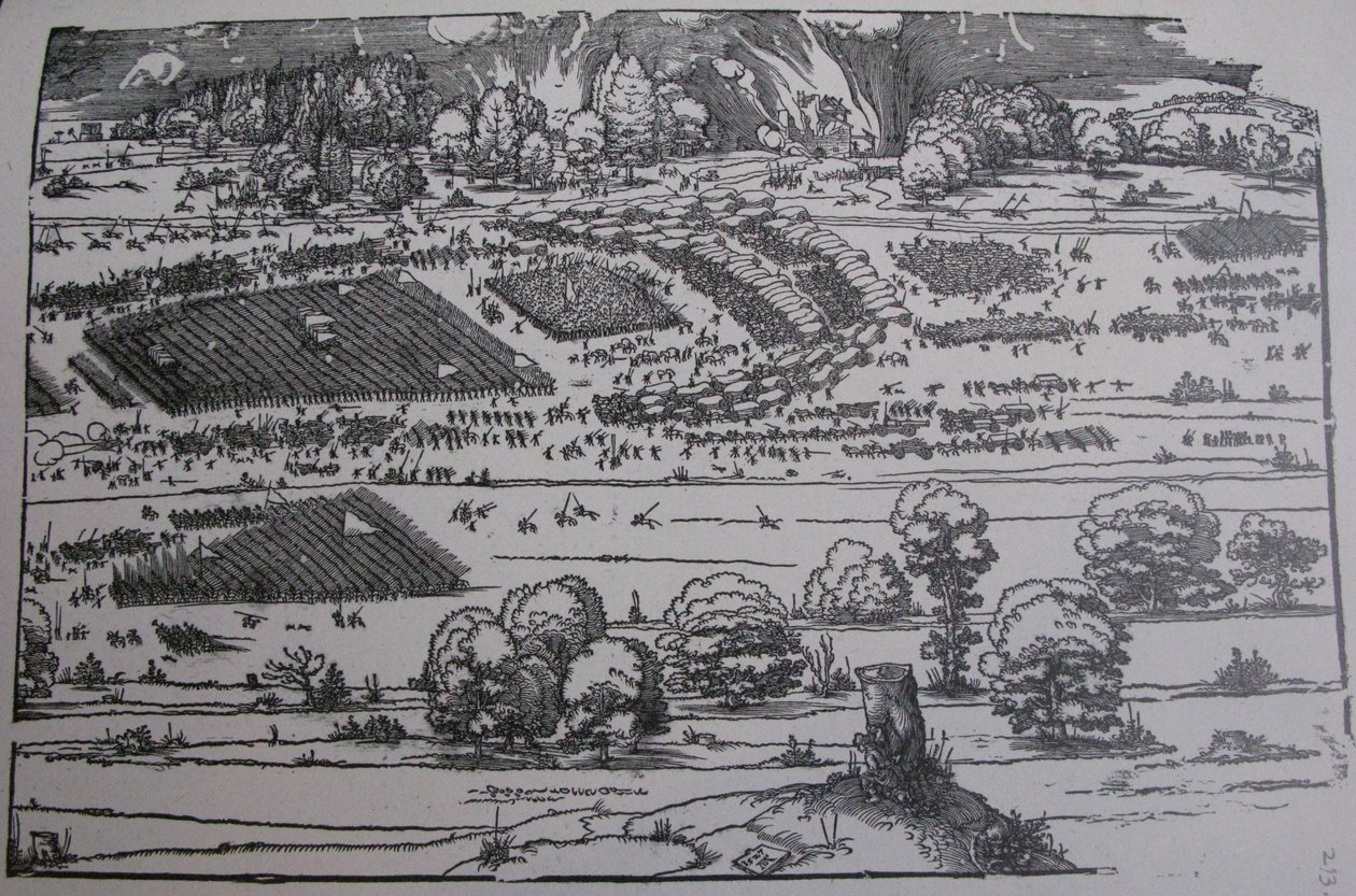 Oblężenie twierdzy autorstwa Albrecht Dürer