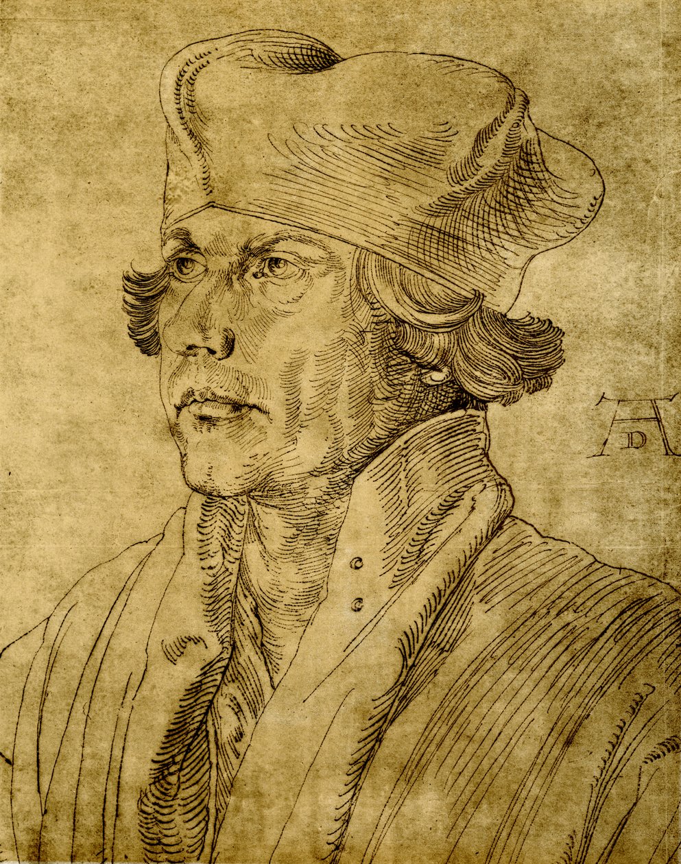 Kardynał Matthäus Lang von Wellenburg autorstwa Albrecht Dürer