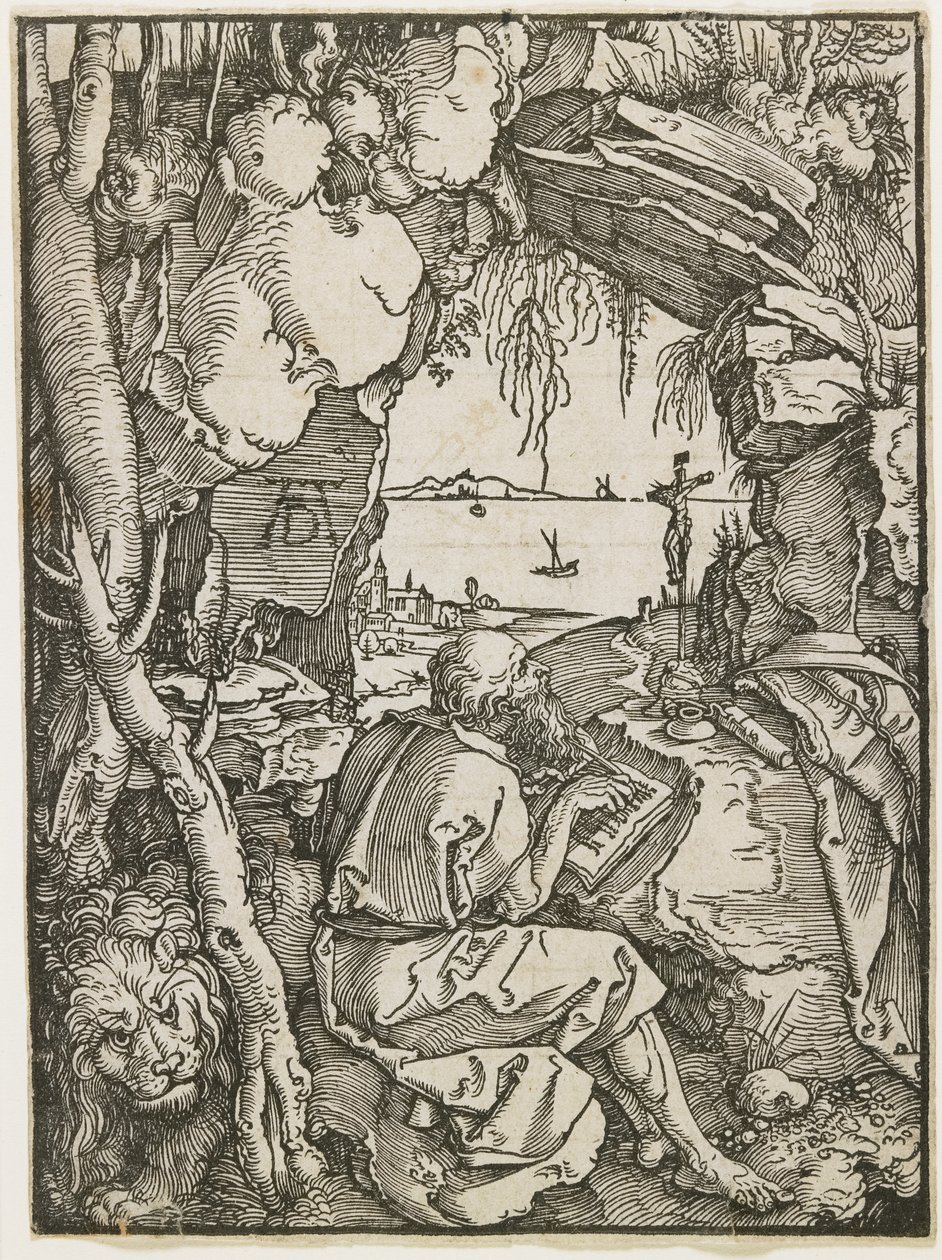 Święty Hieronim w grocie, 1512 autorstwa Albrecht Dürer