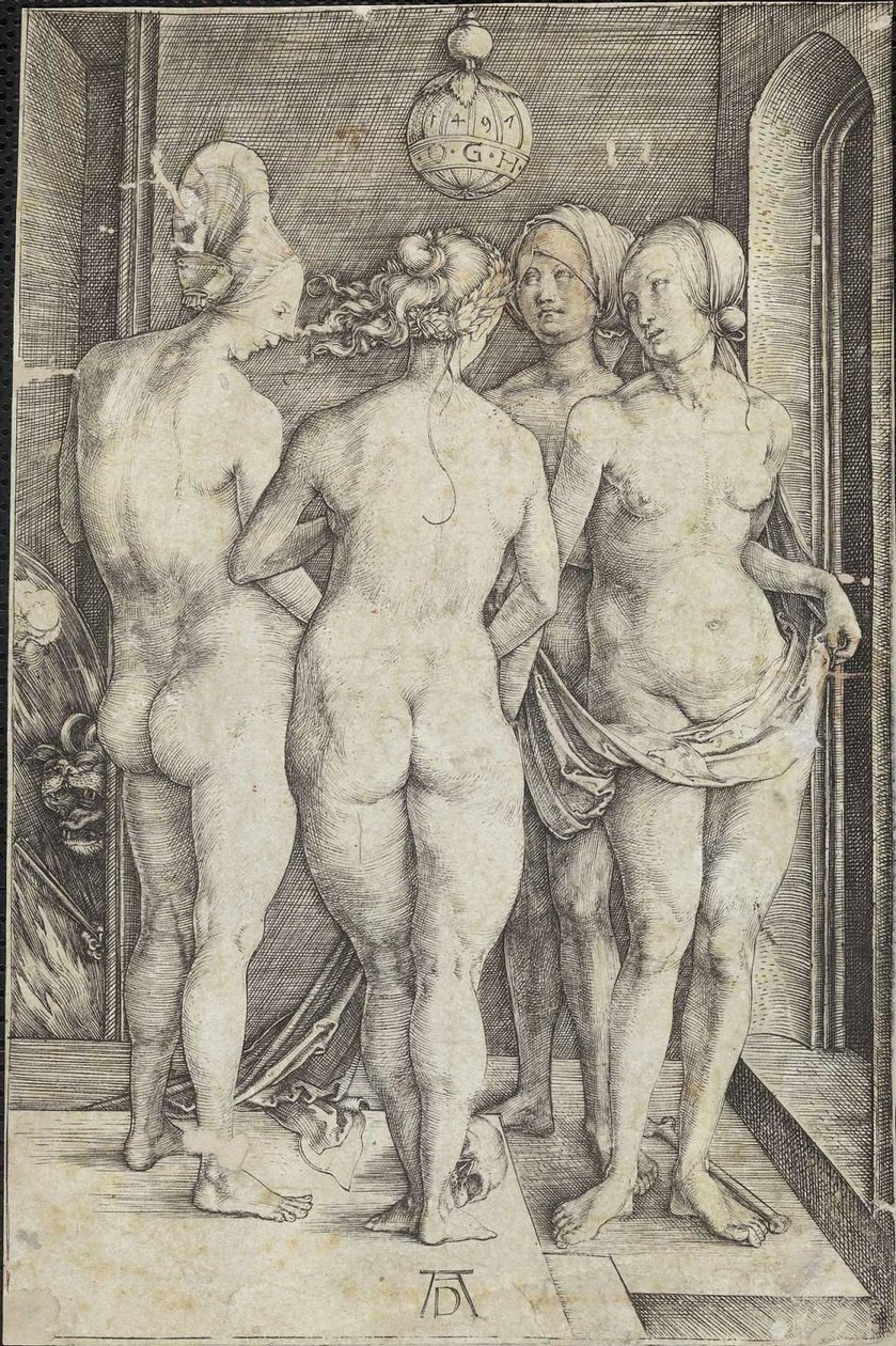 Cztery czarownice autorstwa Albrecht Dürer