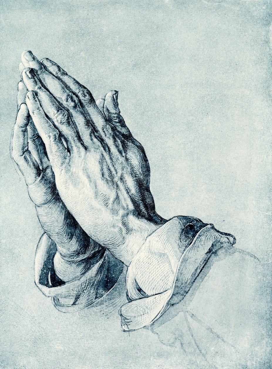 Złożone ręce apostoła autorstwa Albrecht Dürer