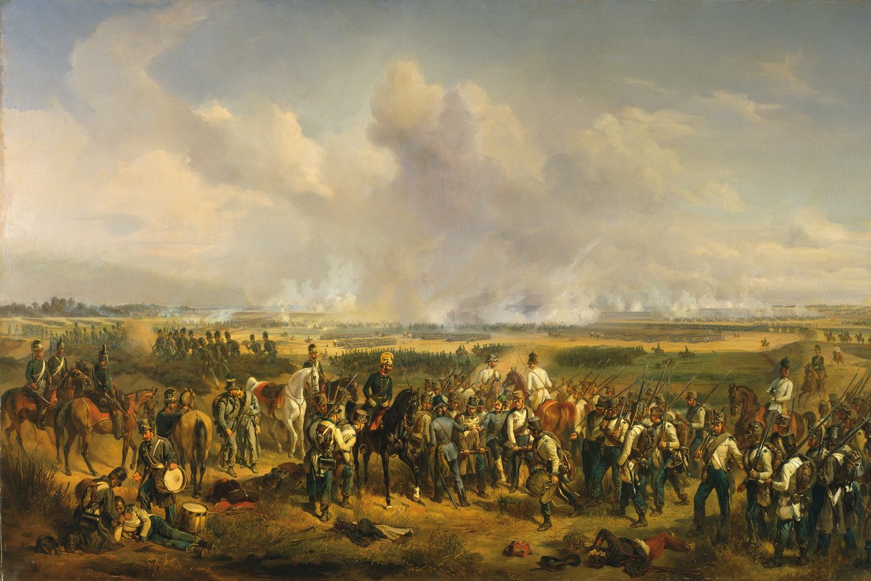 Bitwa pod Szregiem 5 sierpnia 1849 r. 1853 r. autorstwa Albrecht Adam
