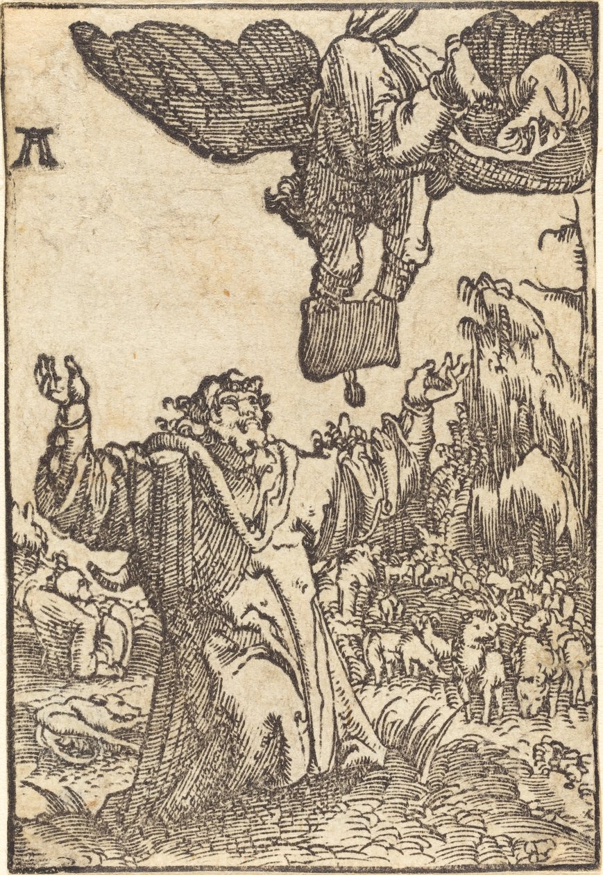 Zwiastowanie Joachimowi autorstwa Albrecht Altdorfer