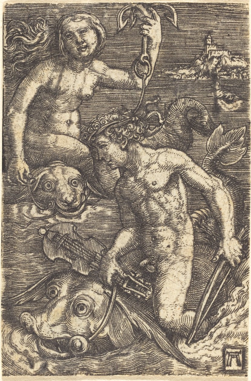 Arion i Nereide autorstwa Albrecht Altdorfer