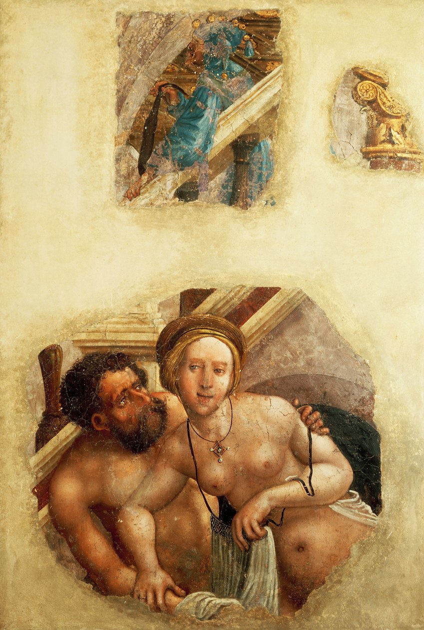 Para w kąpieli – Albrecht Altdorfer (1480-1538) autorstwa Albrecht Altdorfer