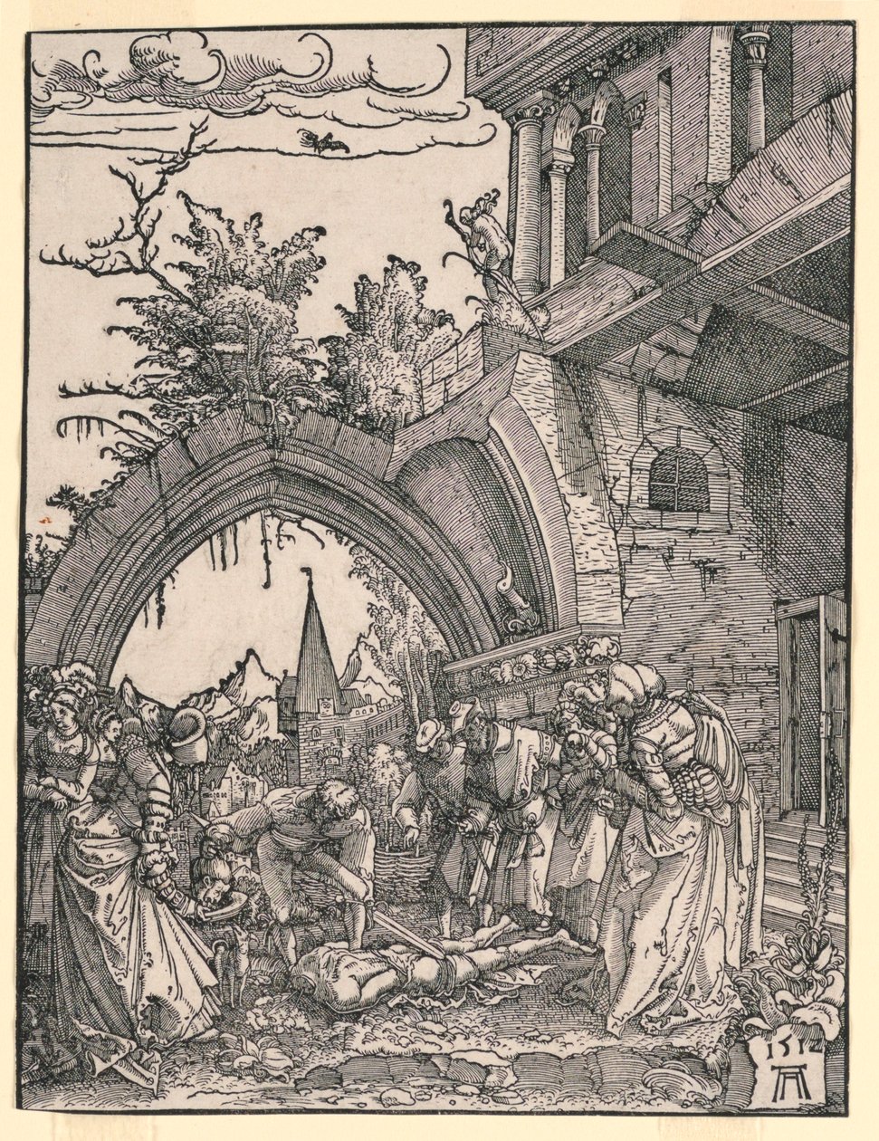 Ścięcie Jana Chrzciciela autorstwa Albrecht Altdorfer