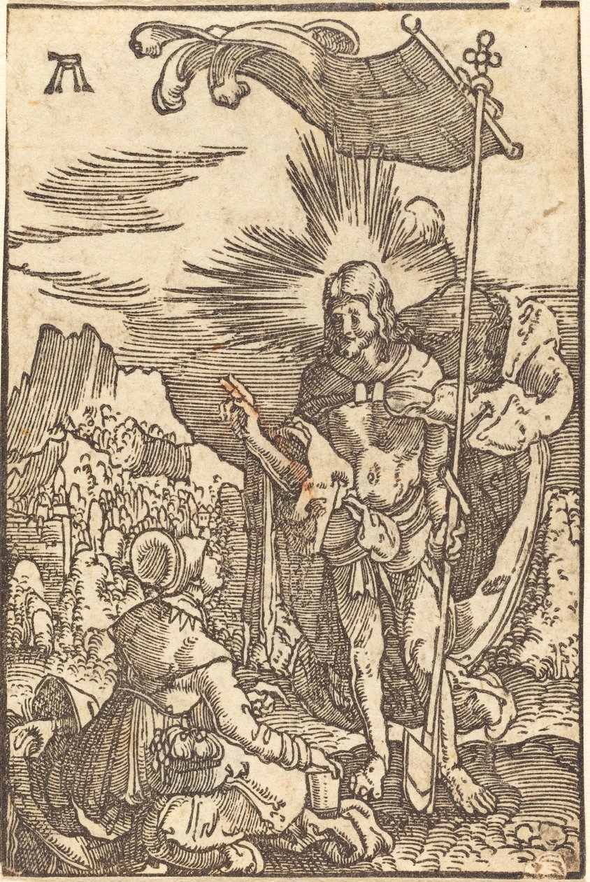 Chrystus ukazujący się świętej Magdalenie autorstwa Albrecht Altdorfer