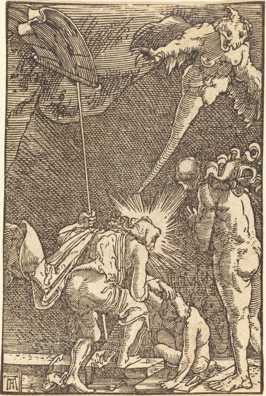 Chrystus zstępujący do piekła autorstwa Albrecht Altdorfer