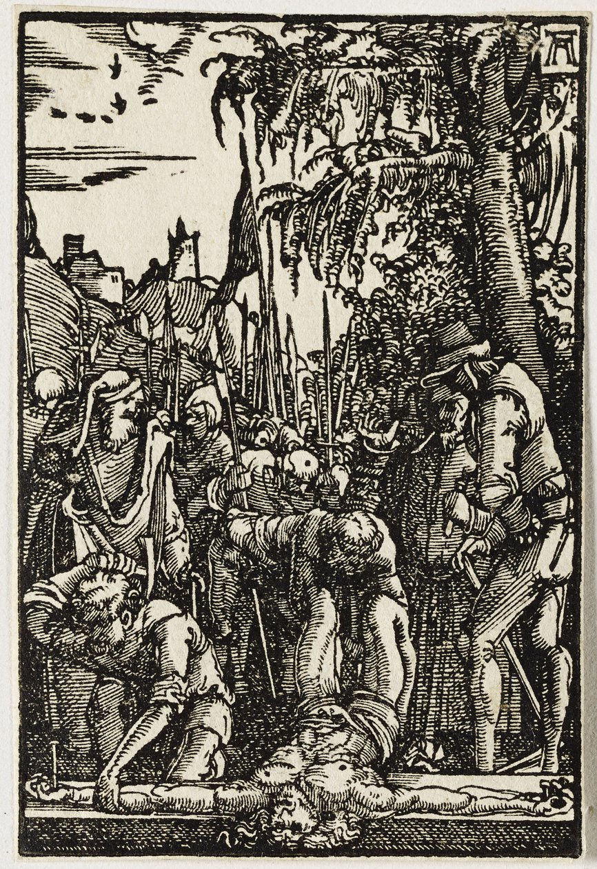 Chrystus przybity do krzyża, ok. godz. 1513. autorstwa Albrecht Altdorfer