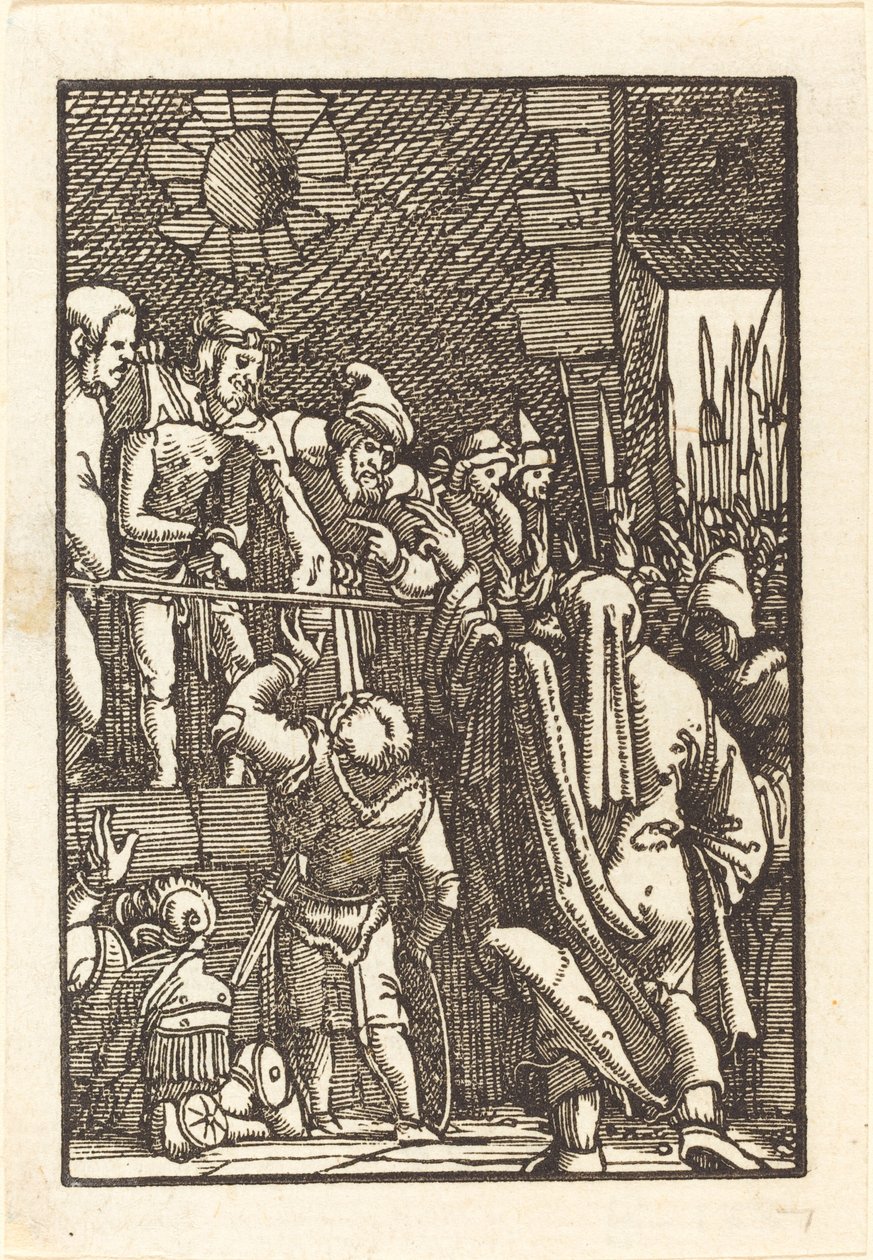 Chrystus ukazany ludowi autorstwa Albrecht Altdorfer