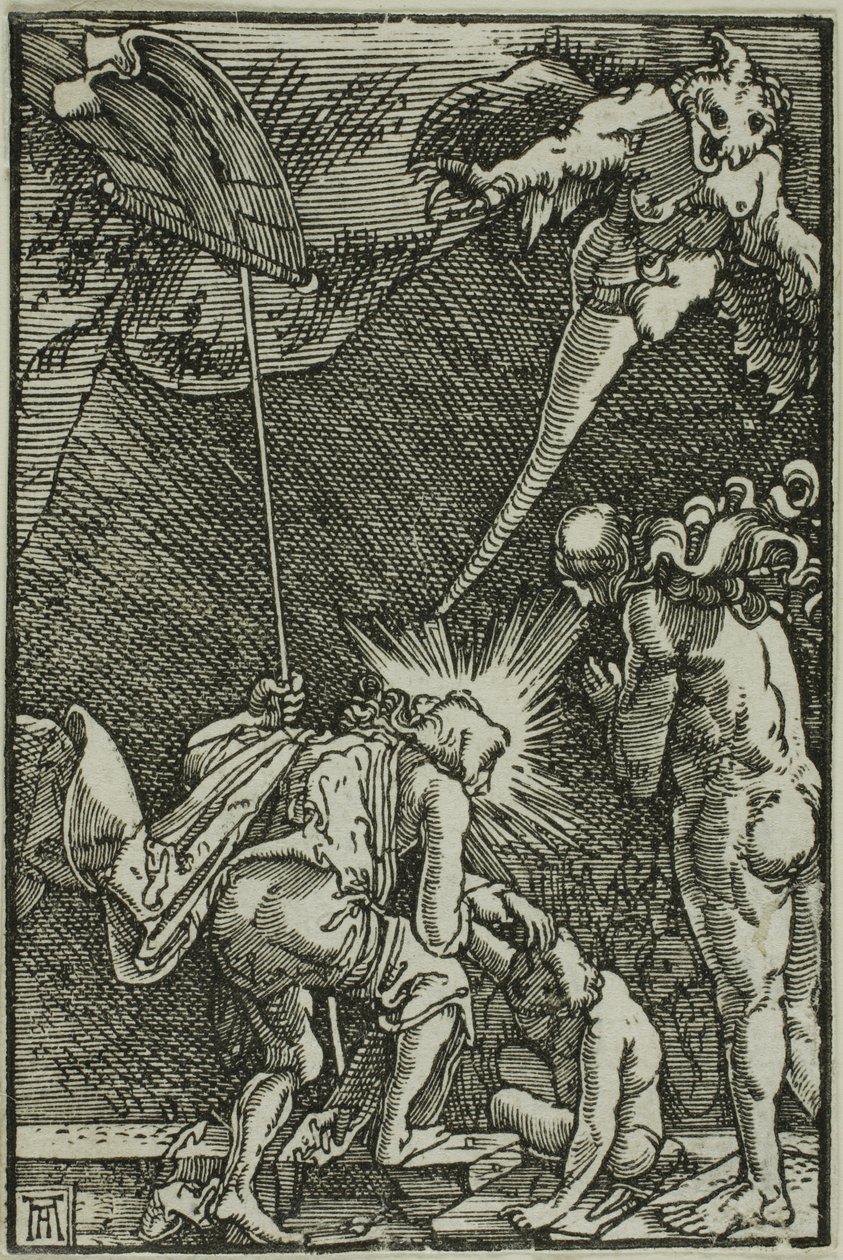 Chrystus w otchłani, z Upadek i odkupienie człowieka autorstwa Albrecht Altdorfer