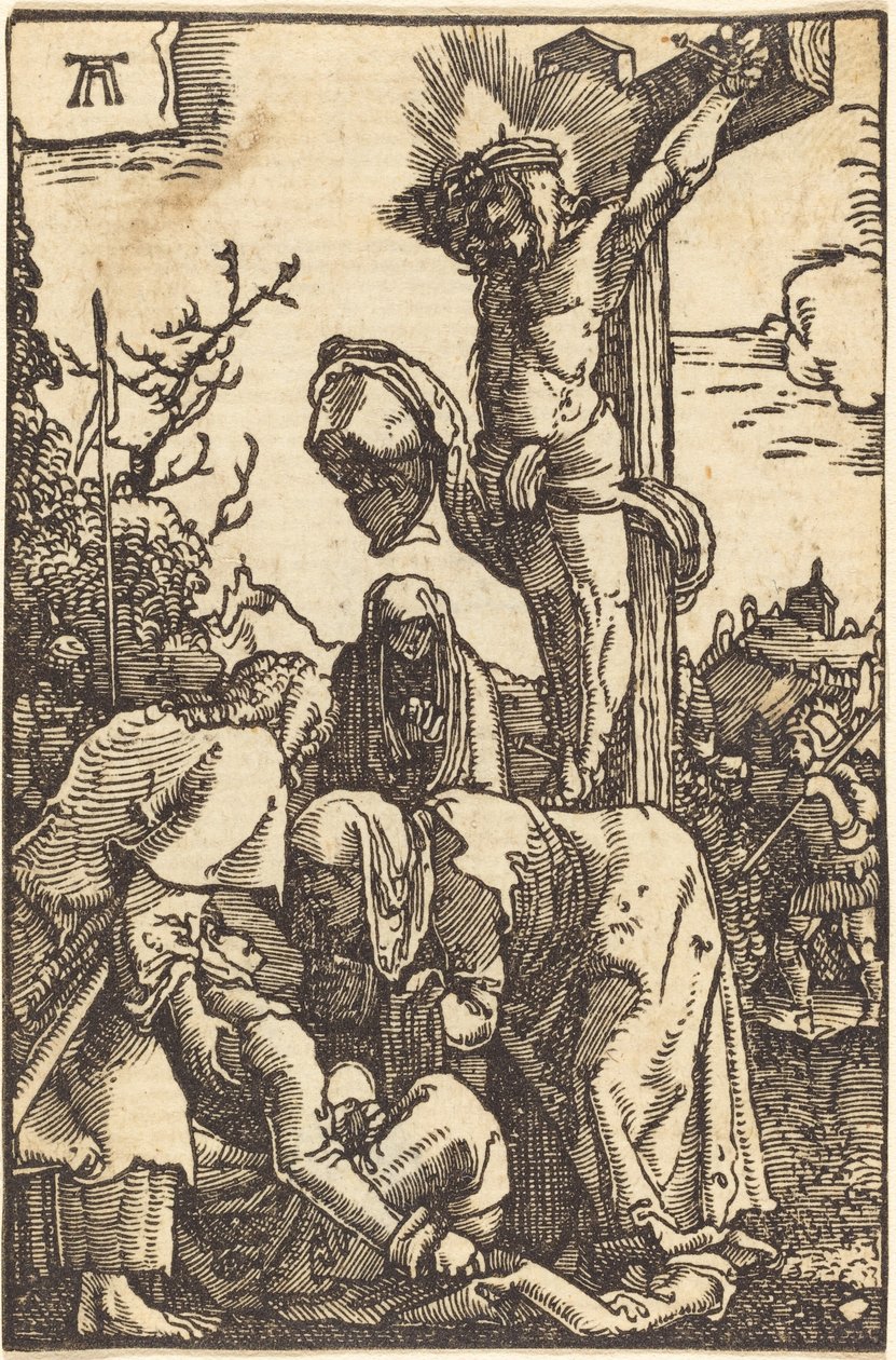 Chrystus na krzyżu autorstwa Albrecht Altdorfer