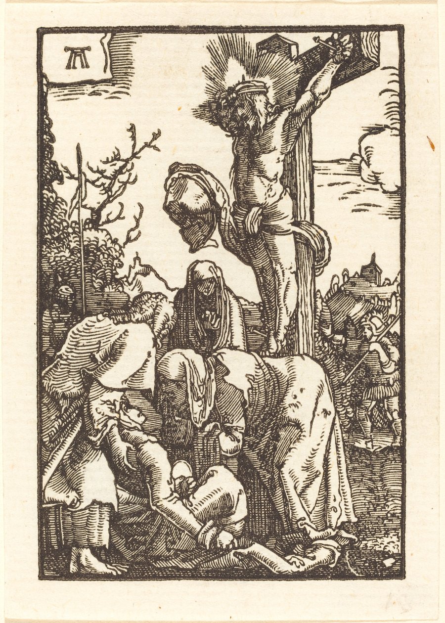 Chrystus na krzyżu autorstwa Albrecht Altdorfer
