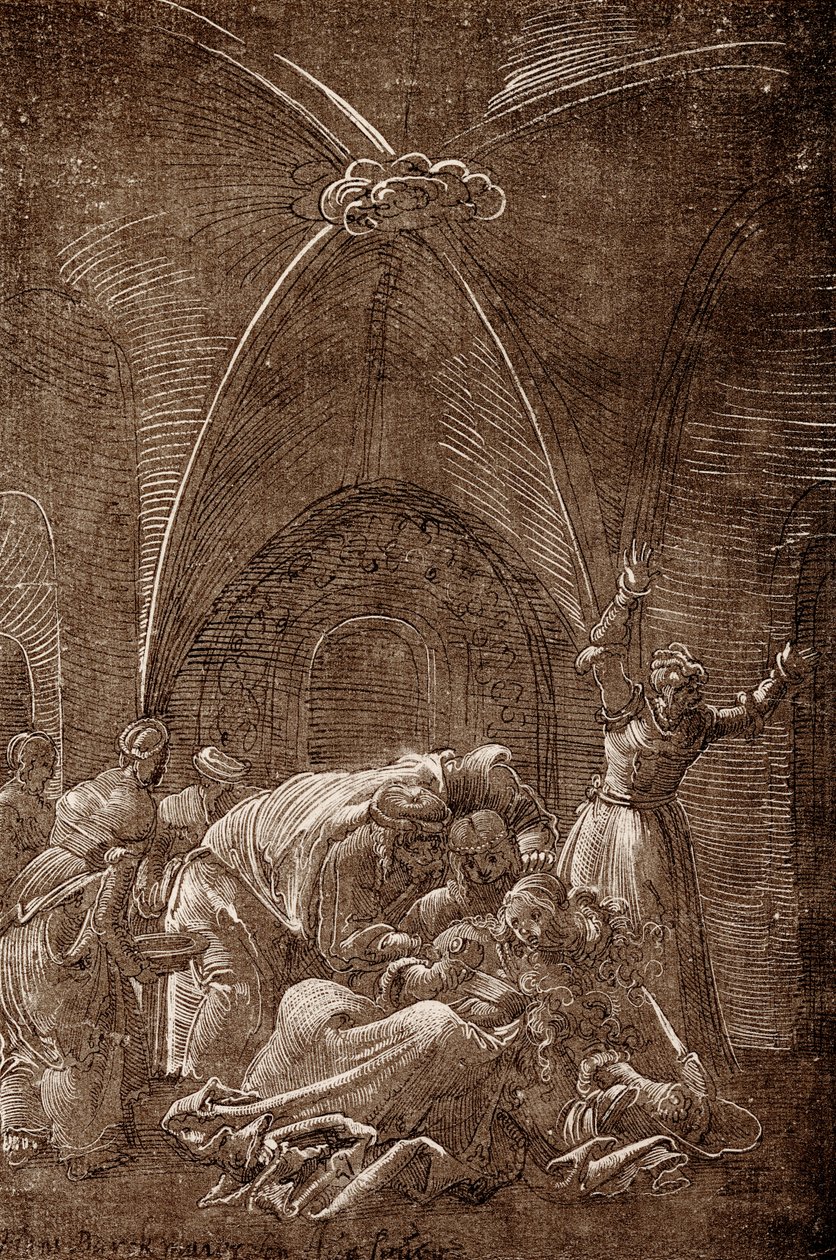 Śmierć Lukrecji autorstwa Albrecht Altdorfer
