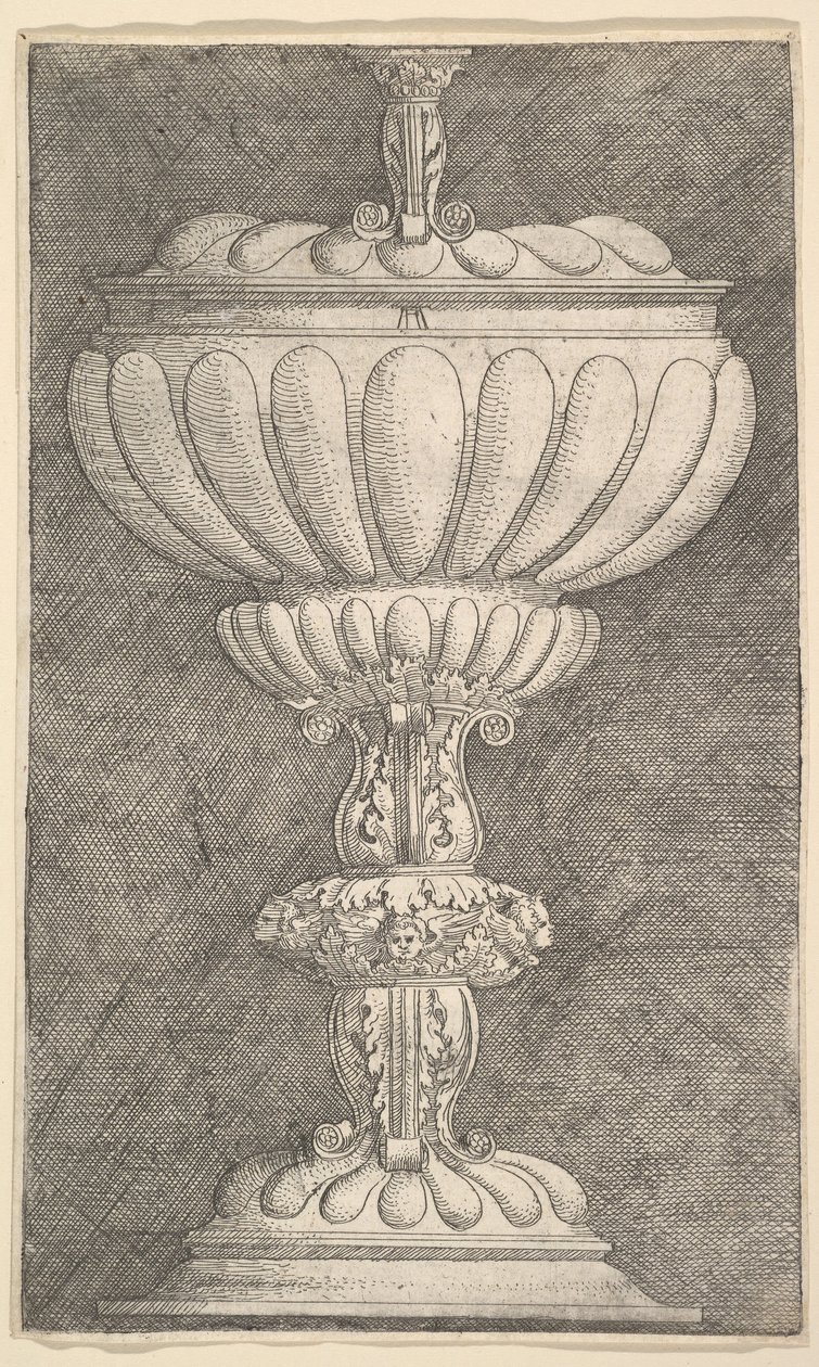 Projekt zakrytego kielicha.n.d. autorstwa Albrecht Altdorfer