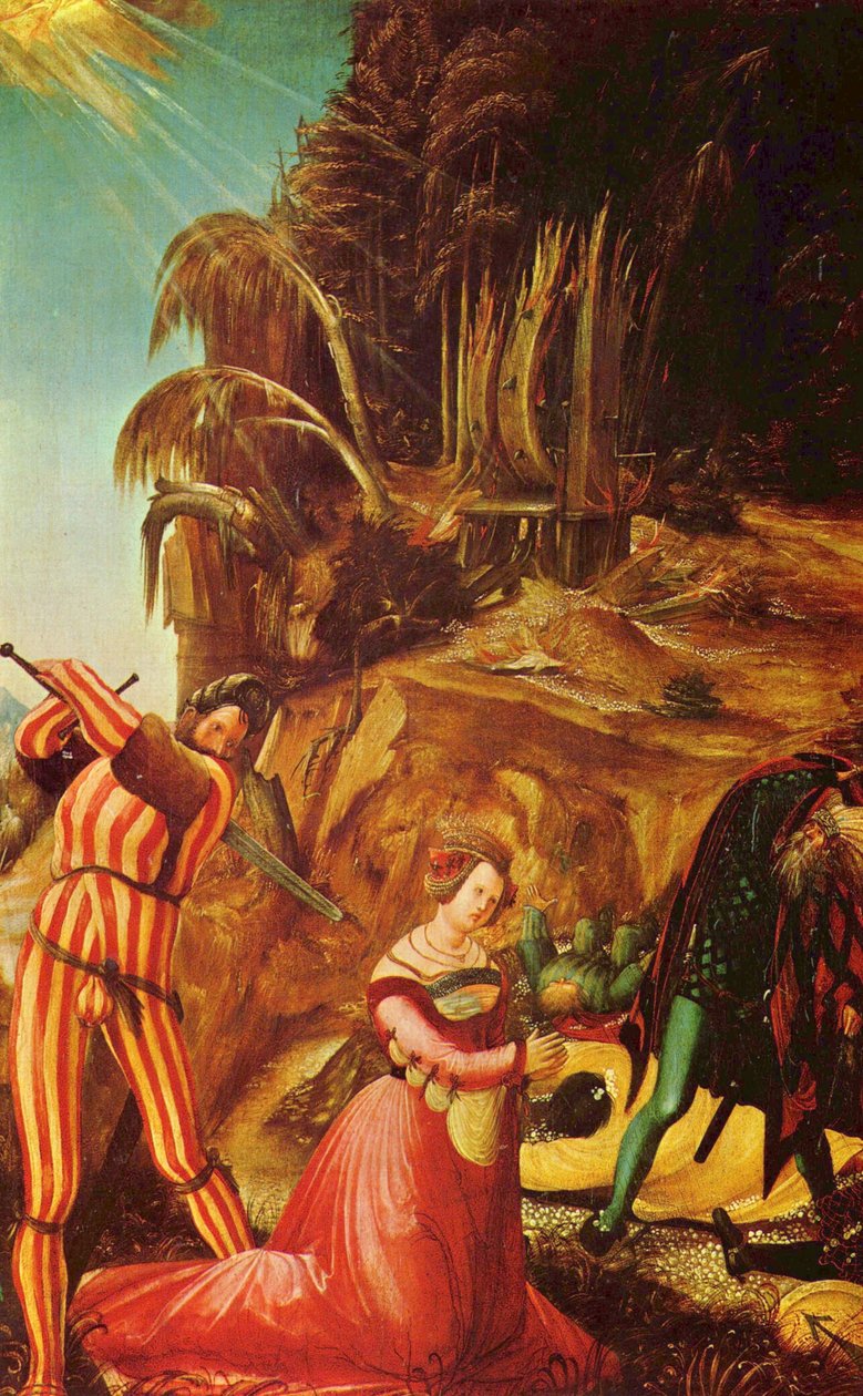 Ścięcie świętej Katarzyny autorstwa Albrecht Altdorfer
