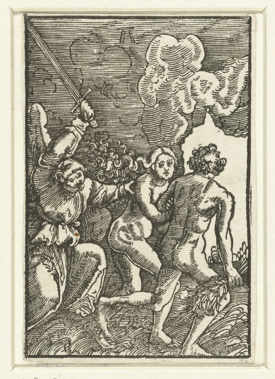 Wypędzenie z raju autorstwa Albrecht Altdorfer
