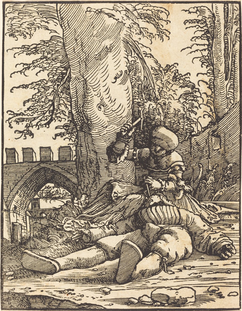 Więzienie i Siostra autorstwa Albrecht Altdorfer
