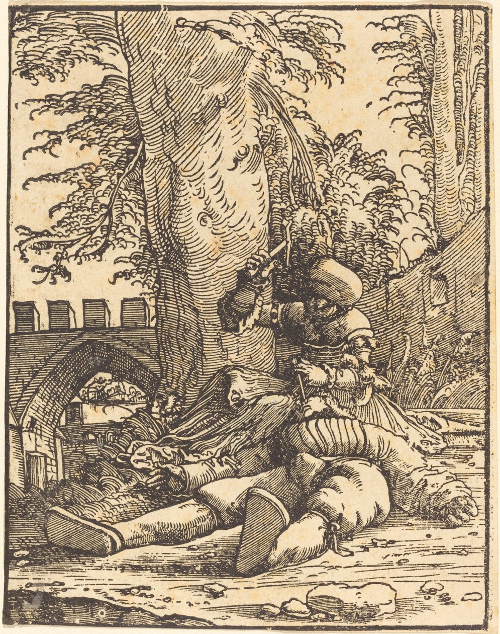 Więzienie i Siostra autorstwa Albrecht Altdorfer