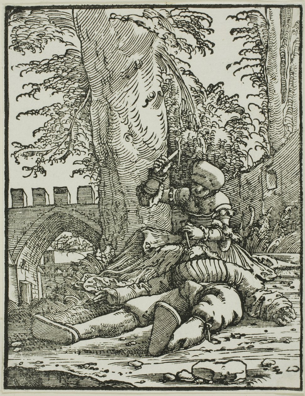 Więzienie i siostra autorstwa Albrecht Altdorfer