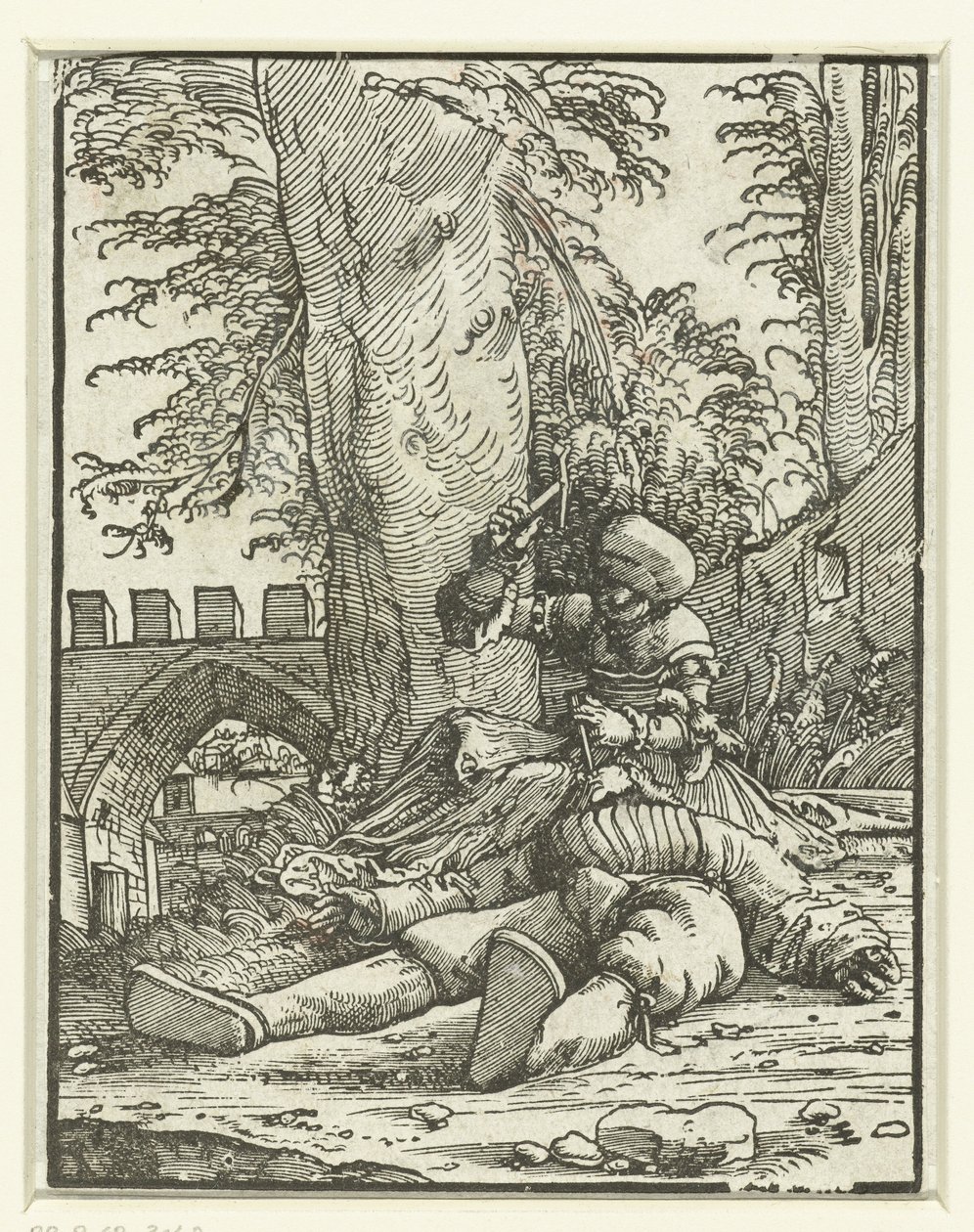 Jael zabija Sisera autorstwa Albrecht Altdorfer