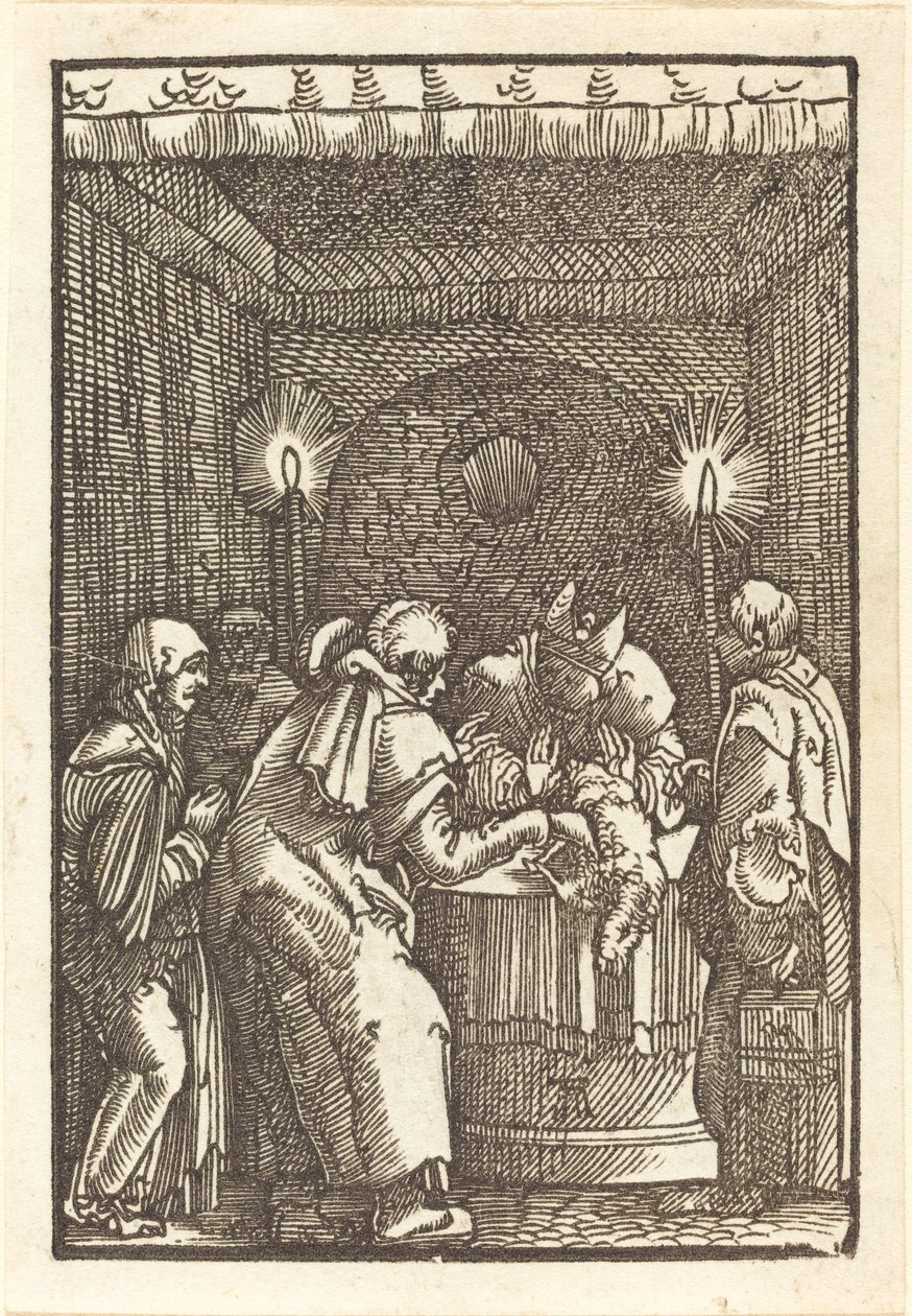 Odmowa ofiary Joachima autorstwa Albrecht Altdorfer
