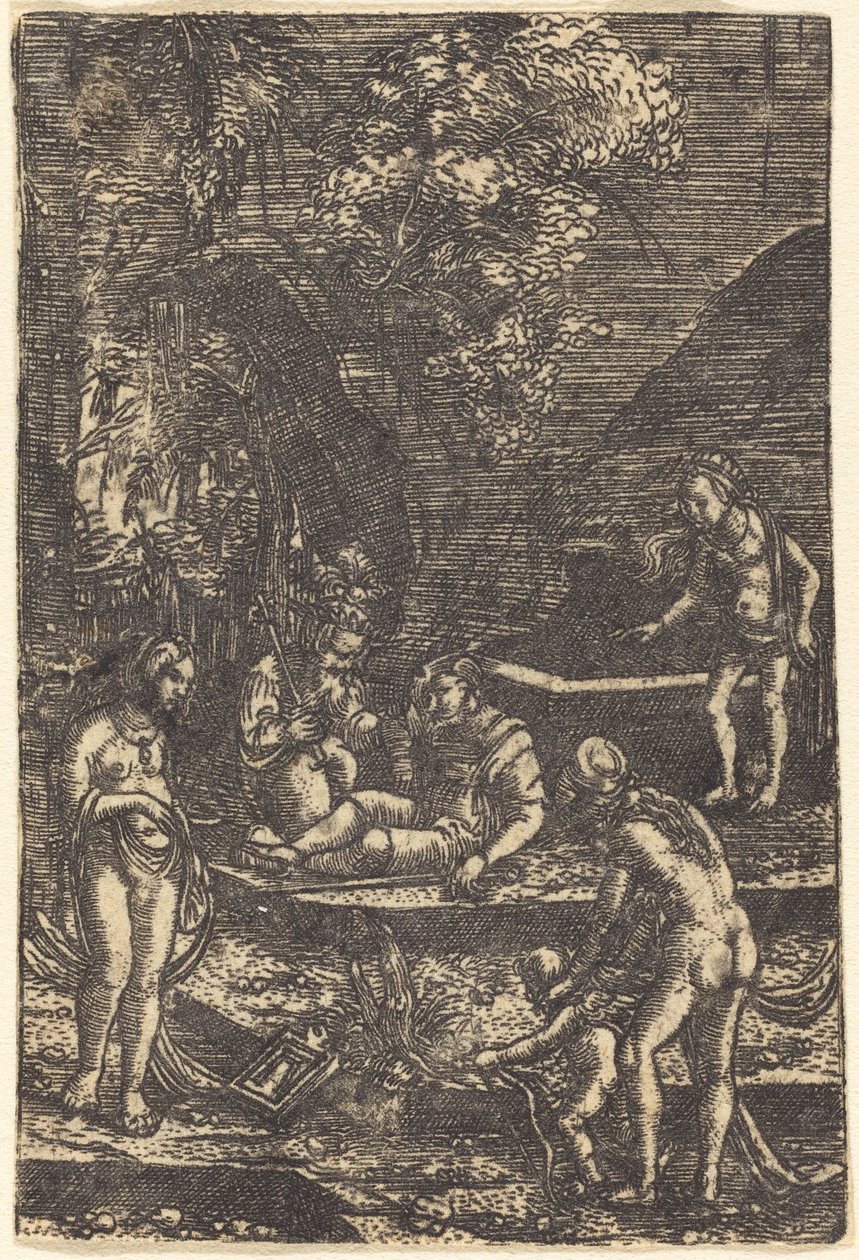 Wyrok Paryża autorstwa Albrecht Altdorfer